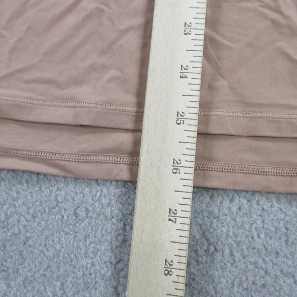 SKIMS Fits Everybody Turtleneck Top Womens 2X Sienna Tan Long Sleeve Stretch NWT - Picture 6 of 9